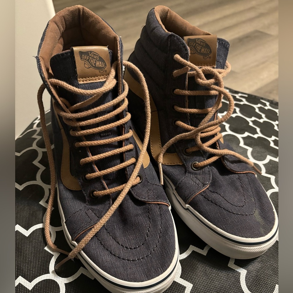 Mens denim Vans shoes
